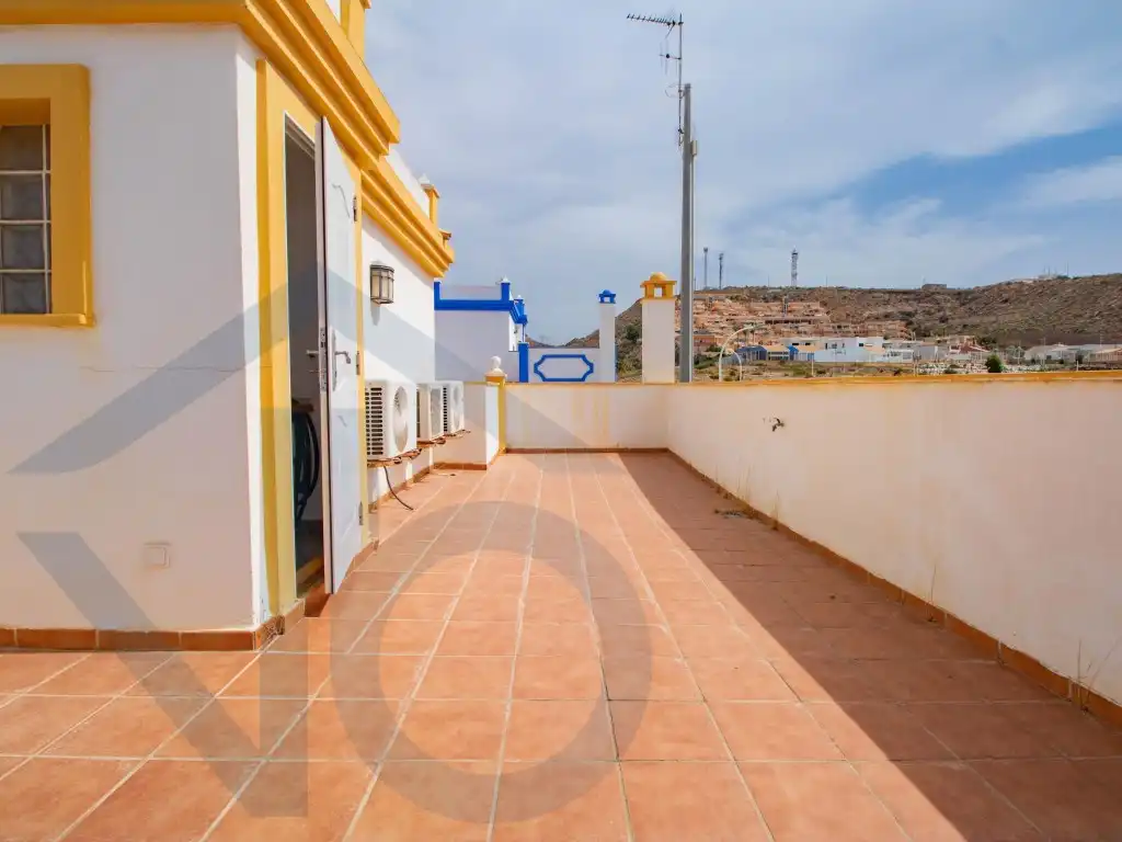 Terrassa de Casa adosada en venda en Pulpí