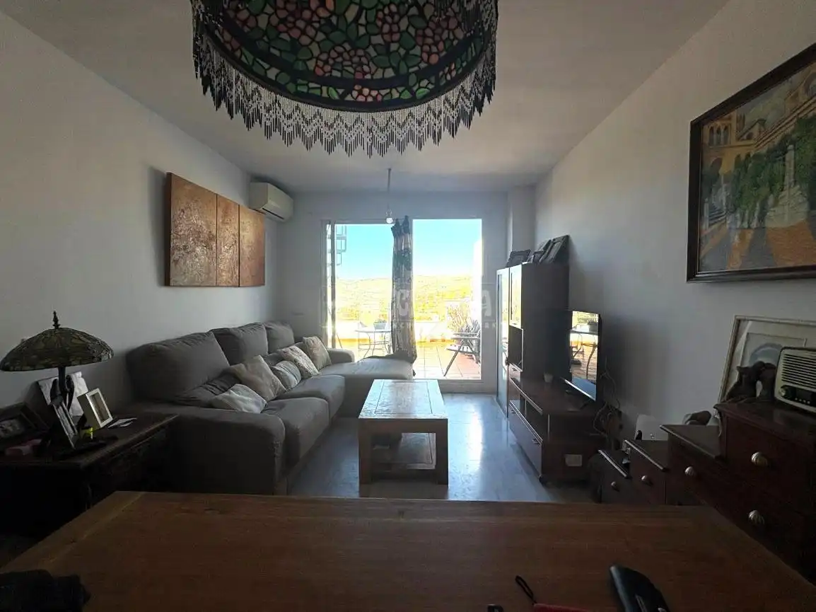 Sala de estar de Piso en venta en Casares con Terraza y Amueblado