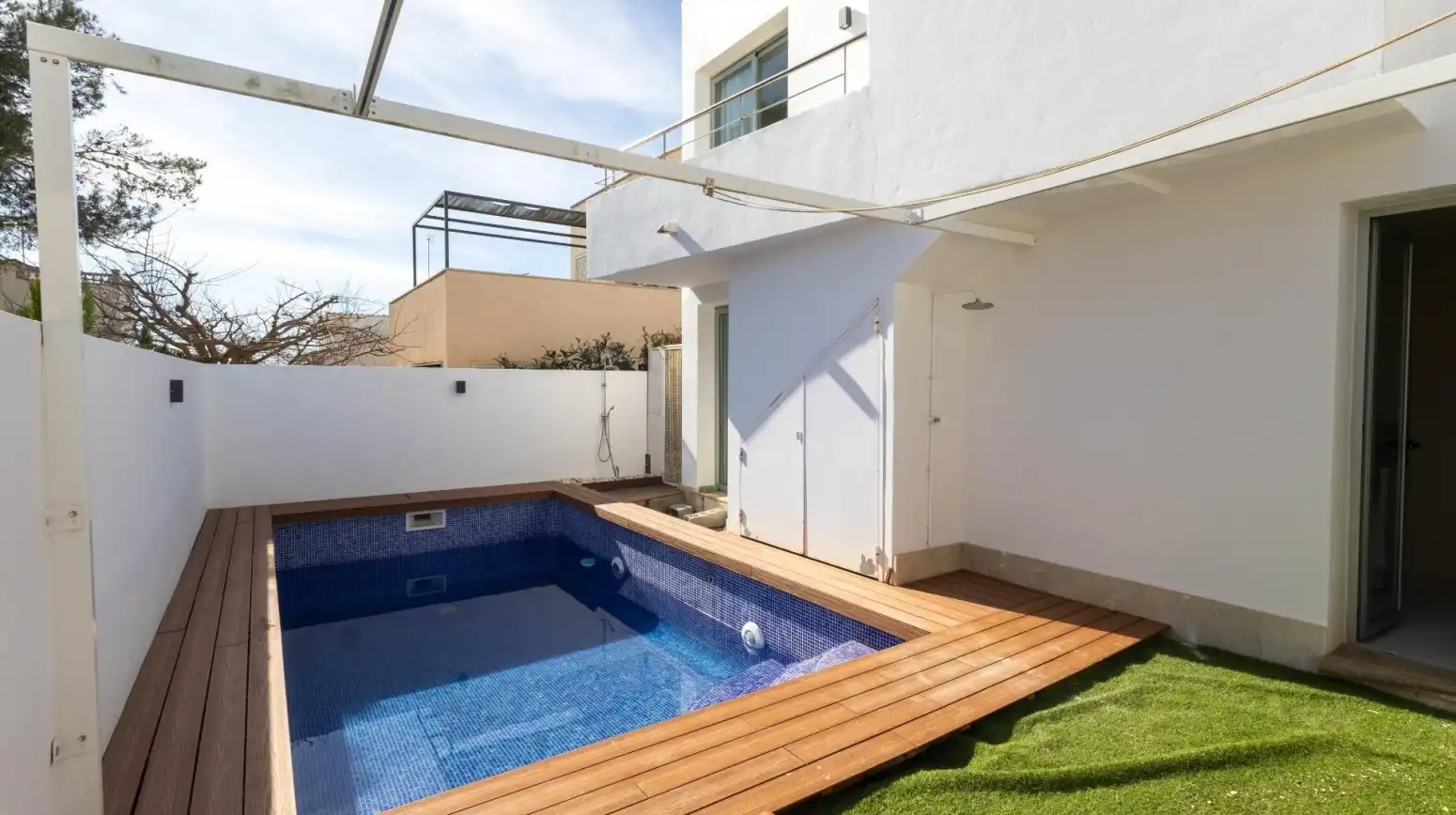 Piscina de Casa o chalet de alquiler en Campos con Aire acondicionado, Terraza y Trastero