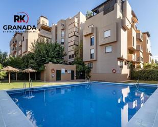 Exterior view of Flat for sale in  Granada Capital  with Air Conditioner, Heating and Terrace