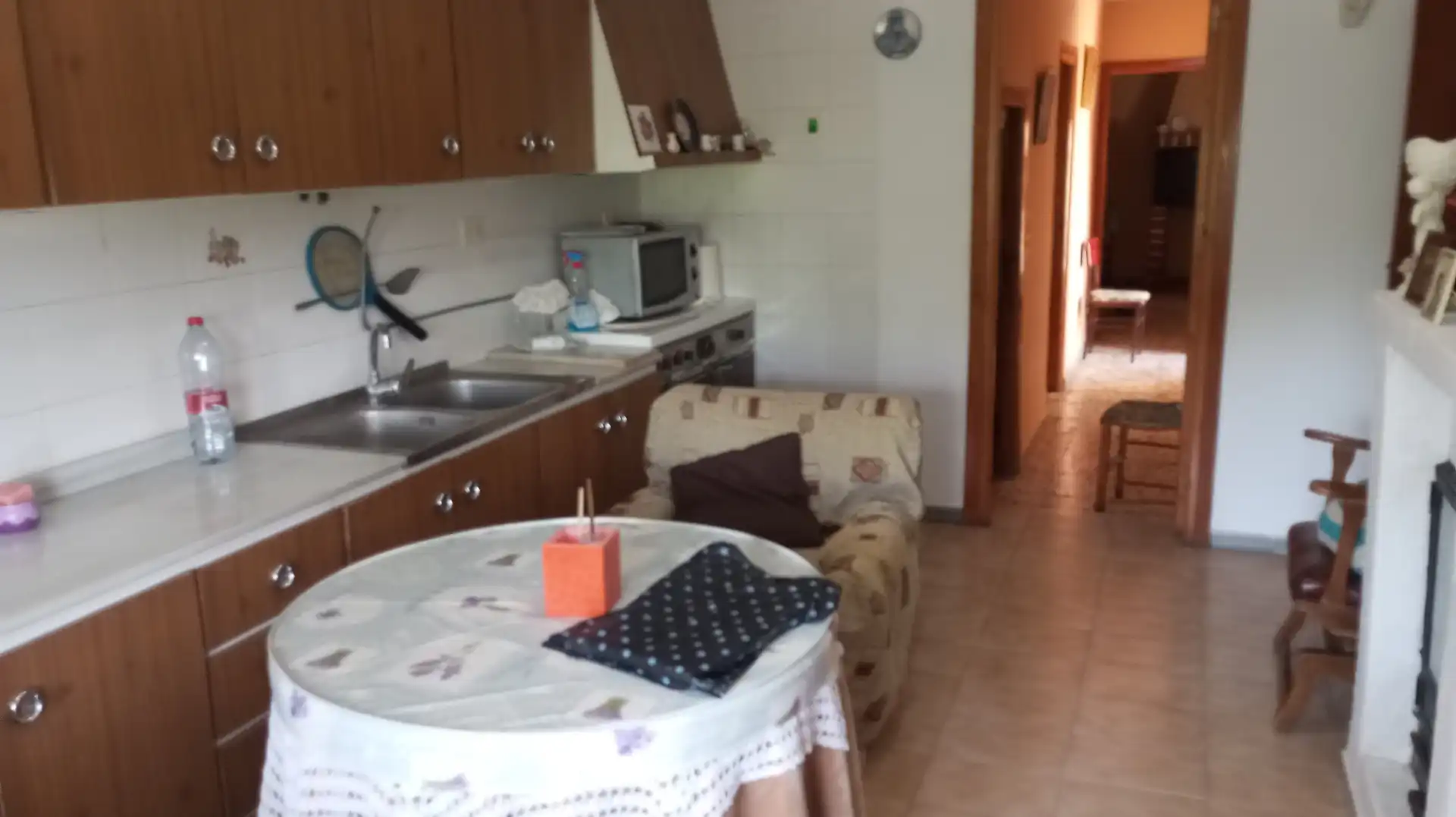 Cuina de Casa o xalet en venda en Baza amb Moblat