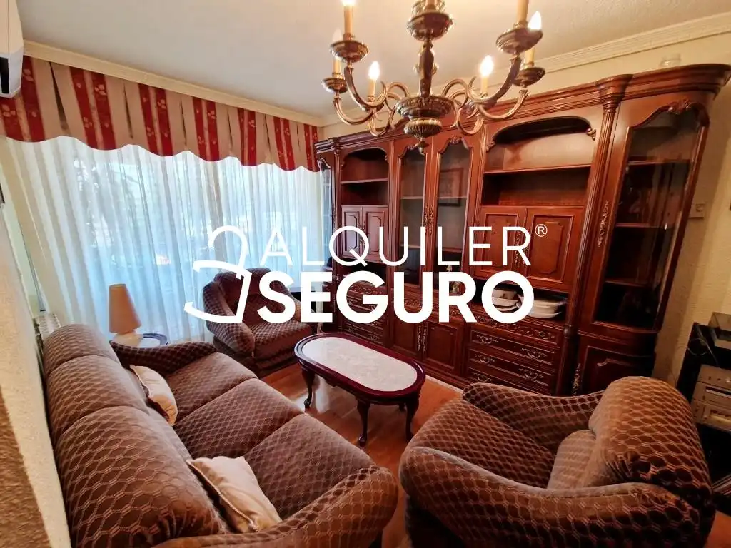 Sala de estar de Piso de alquiler en Fuenlabrada con Aire acondicionado, Calefacción y Terraza