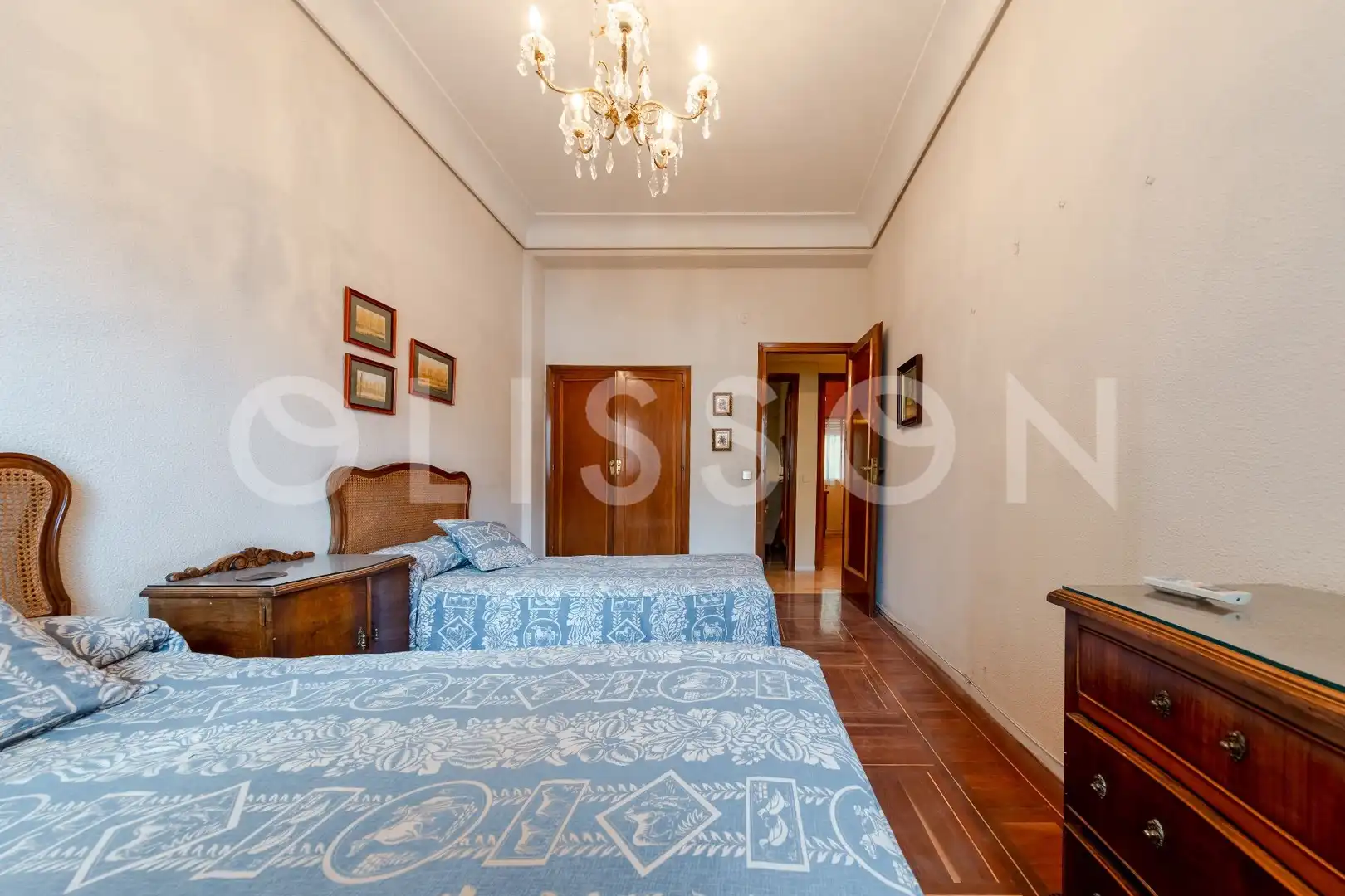 Schlafzimmer von Wohnung zum Verkauf in Madrid mit Klimaanlage, Heizung und Terrasse