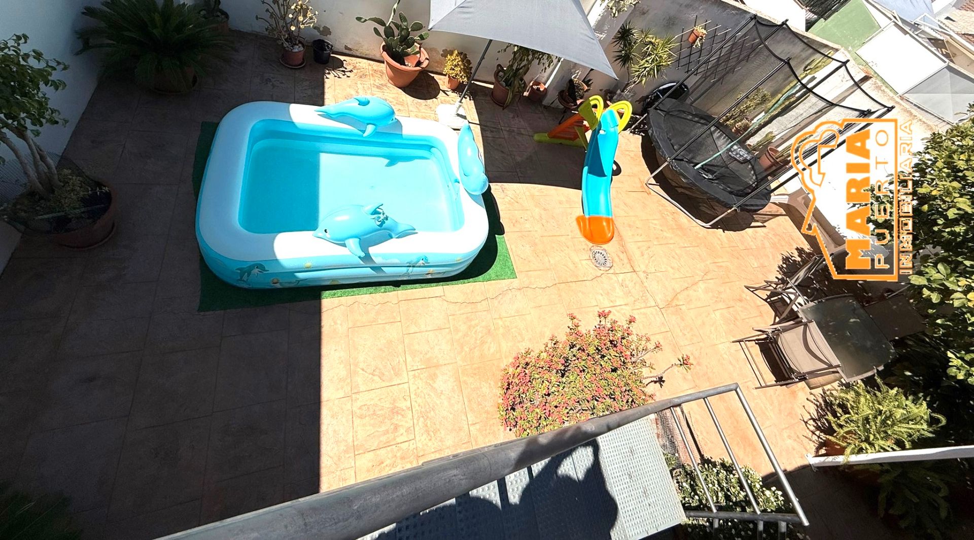 Swimming pool of Flat for sale in Málaga Capital  with Air Conditioner and Terrace