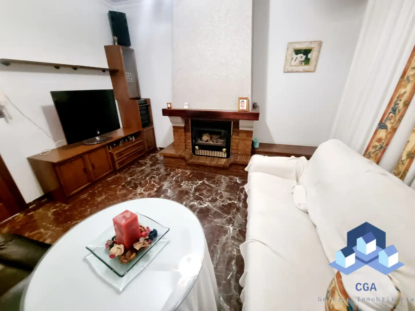 Sala d'estar de Casa o xalet en venda en Lorca amb Aire condicionat, Calefacció i Jardí privat