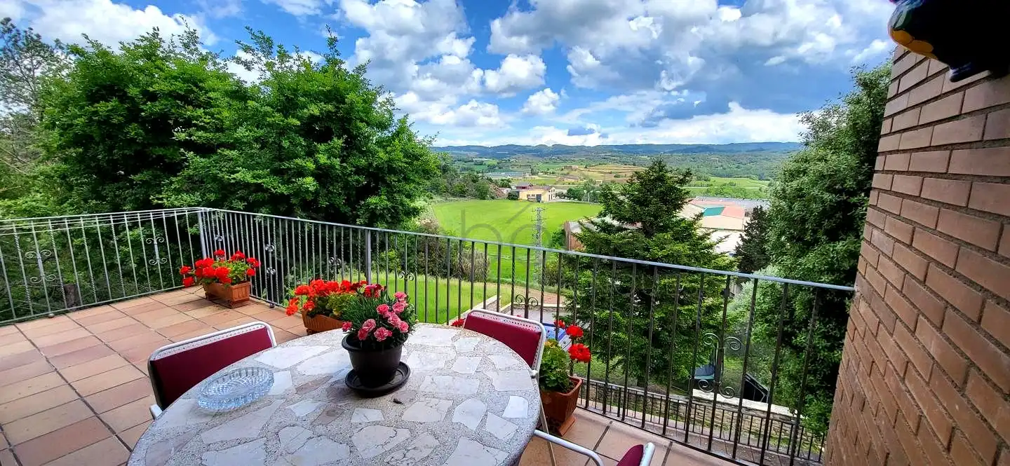 Terraza de Casa o chalet en venta en Olost con Jardín privado, Terraza y Piscina