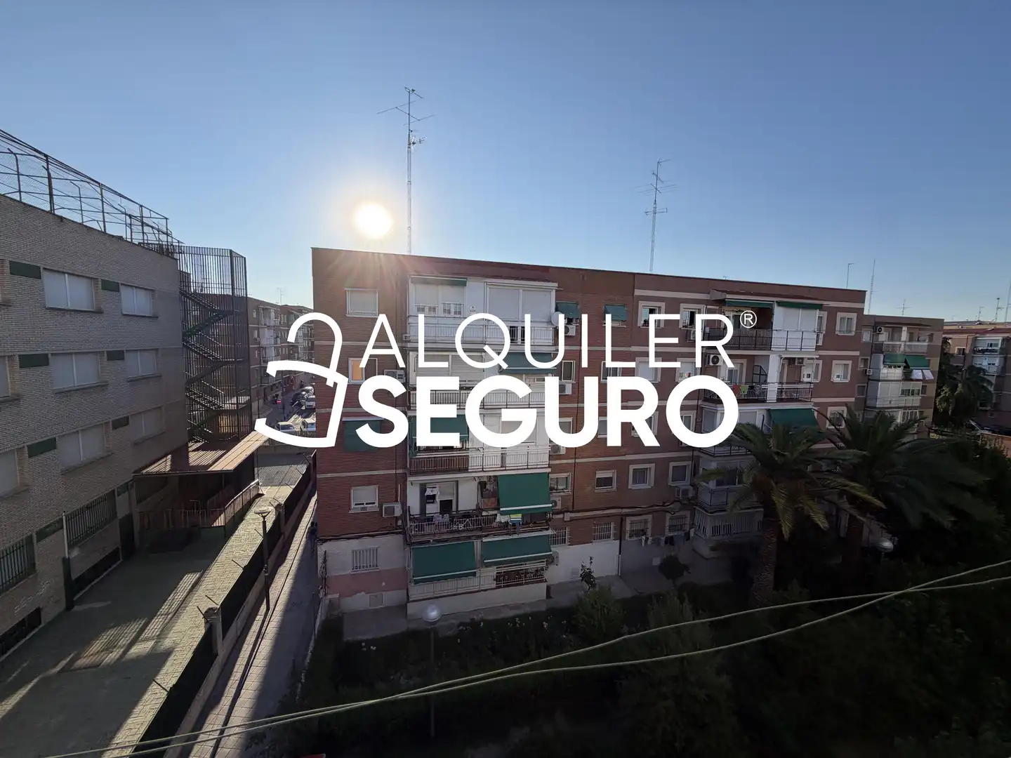 Vista exterior de Pis de lloguer en Leganés amb Aire condicionat, Calefacció i Terrassa
