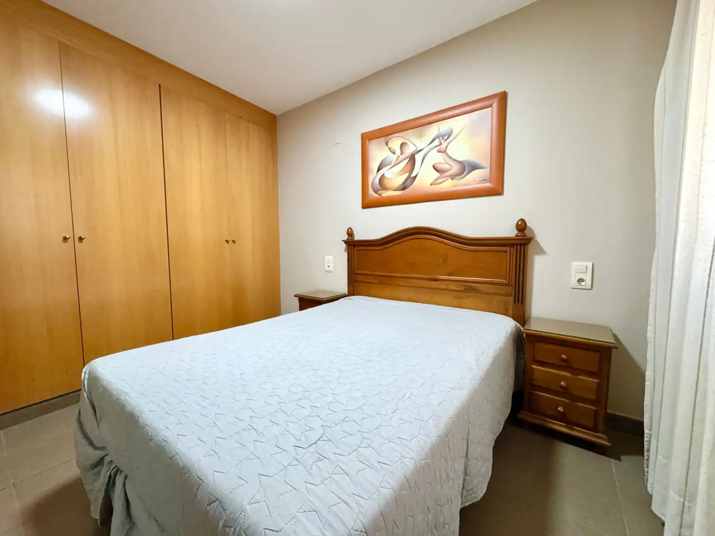 Habitación de Apartamento en venta en Calpe / Calp con Aire acondicionado, Terraza y Amueblado