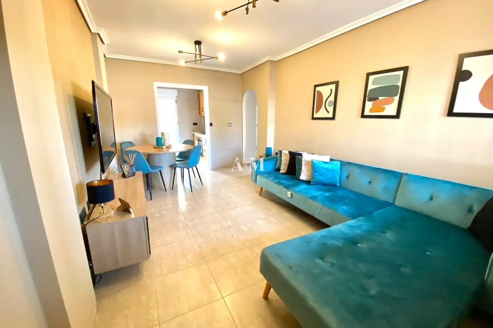 Rez-de-chaussée avec piscine à louer à Orihuela Costa, imagen 4