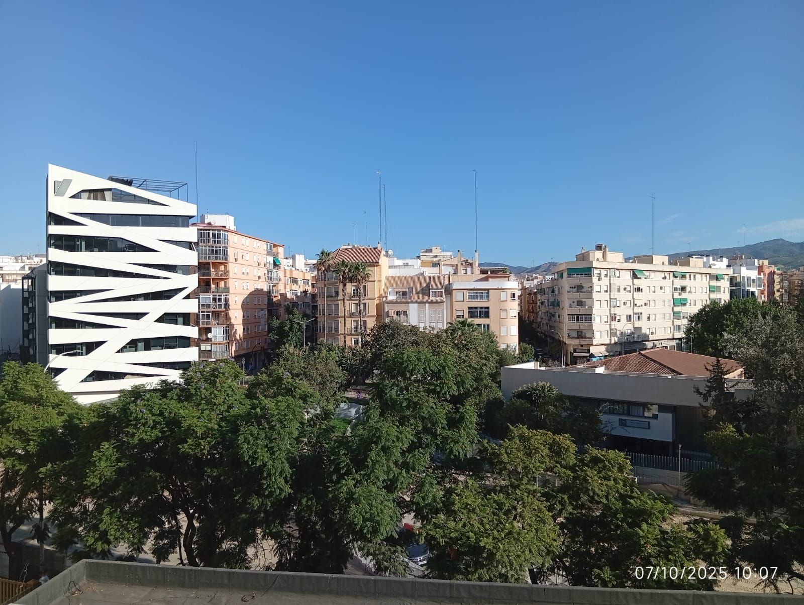 Vista exterior de Pis en venda en Málaga Capital amb Aire condicionat i Terrassa