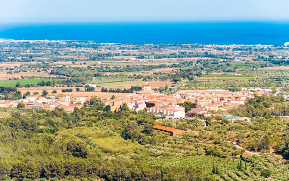 Vista exterior de Residencial en venda en Montbrió del Camp
