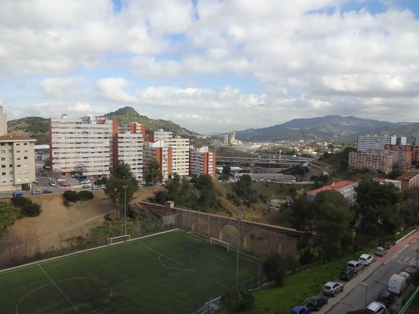Vista exterior de Planta baja en venta en Barcelona con Alarma