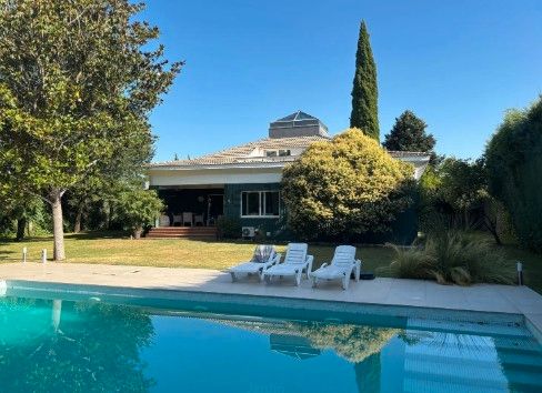 Jardín de Casa o chalet en venta en Villanueva de la Cañada con Aire acondicionado y Piscina