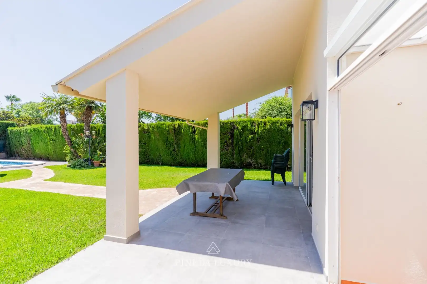 Terraza de Casa o chalet de alquiler en Puçol con Calefacción, Jardín privado y Terraza