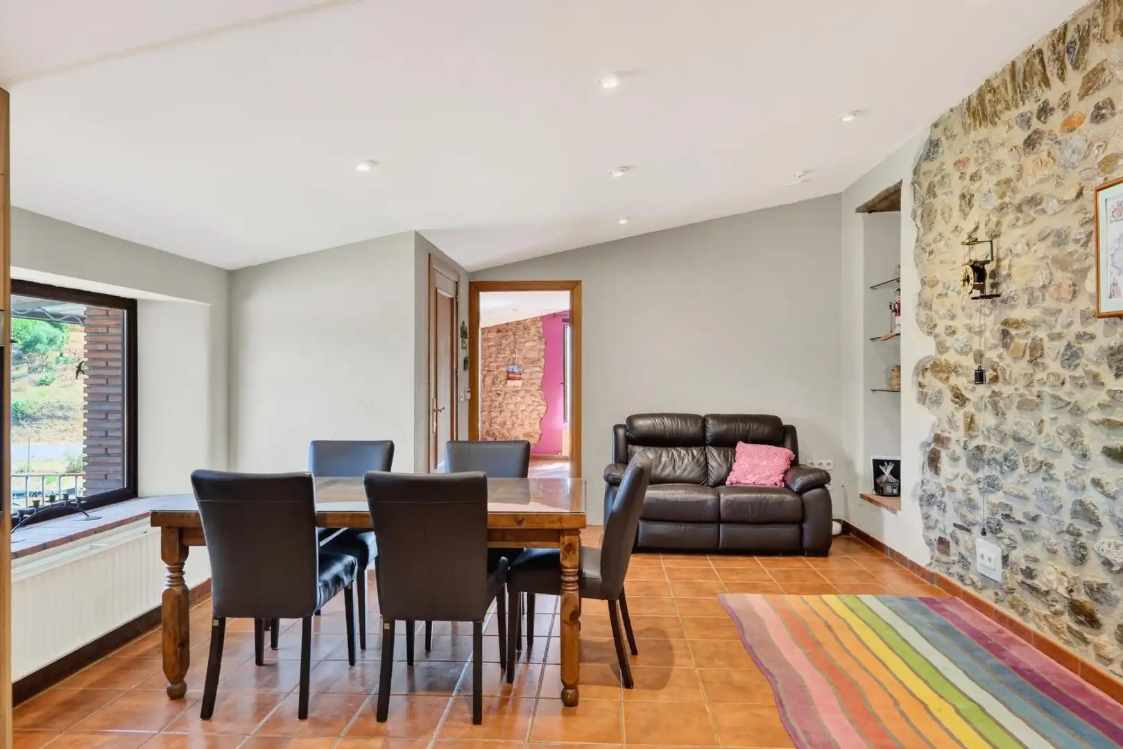 Comedor de Casa o chalet en venta en Mollet de Peralada con Jardín privado, Terraza y Piscina