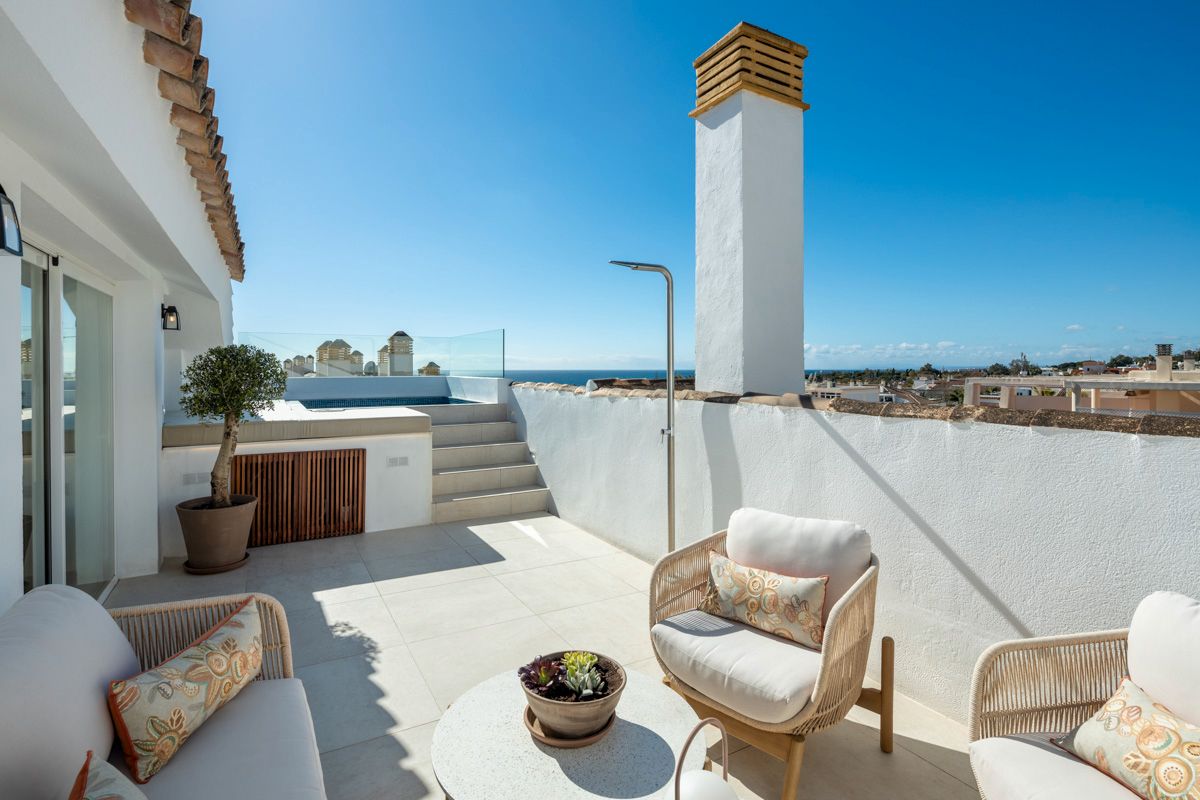 Terrassa de Àtic en venda en Marbella amb Aire condicionat, Terrassa i Traster