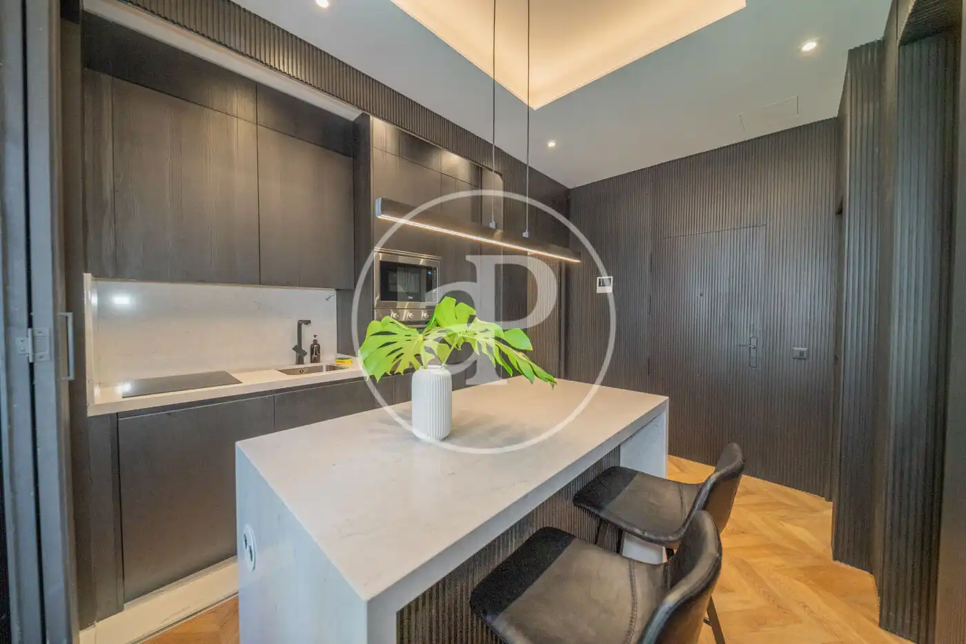 Kitchen of Flat for sale in Madrid  with Air Conditioner, Heating and Storage room