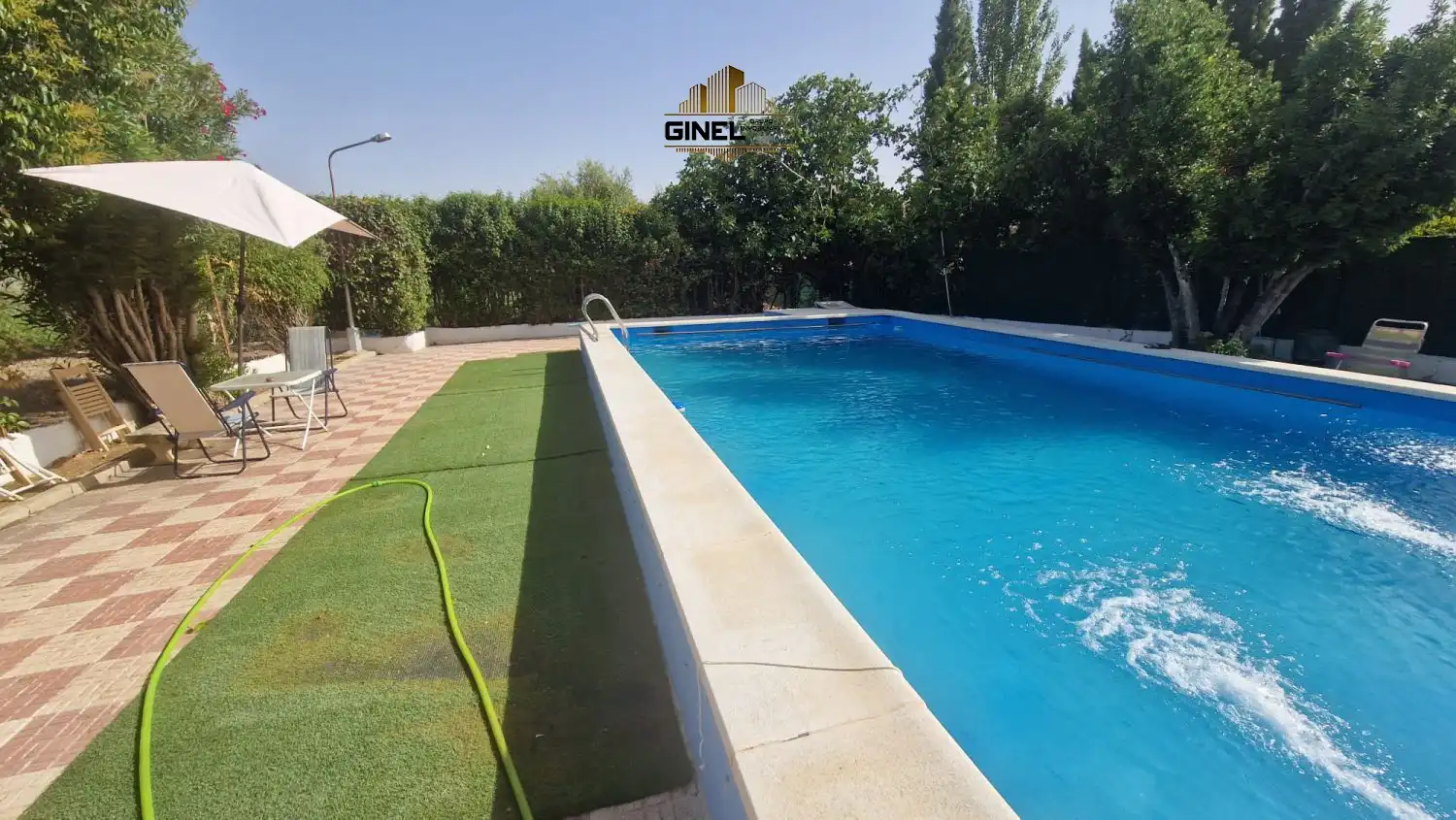 Piscina de Casa o chalet de alquiler en Jaén con Calefacción y Piscina