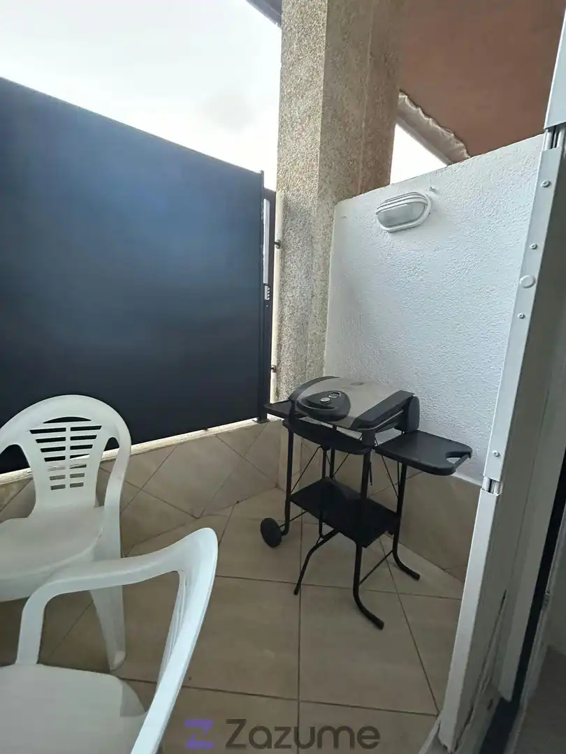 Terraza de Piso de alquiler en Pineda de Mar con Parquet, Amueblado y Horno