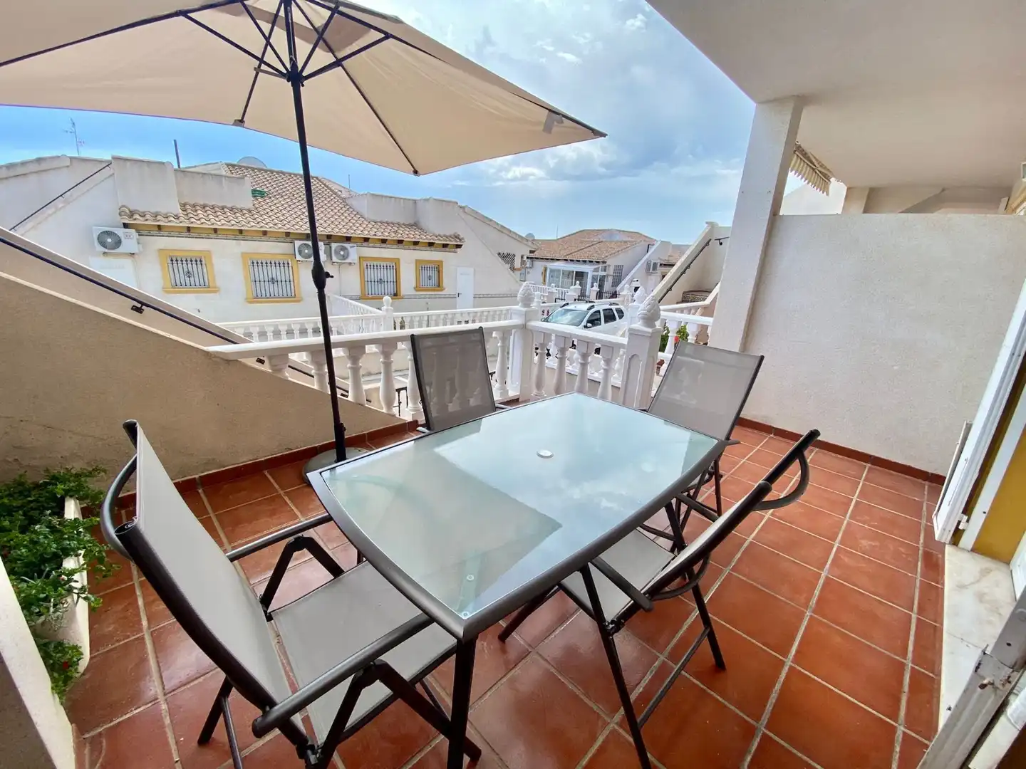Terrace of Flat for rent in Orihuela  with Terrace, Swimming Pool and Furnished