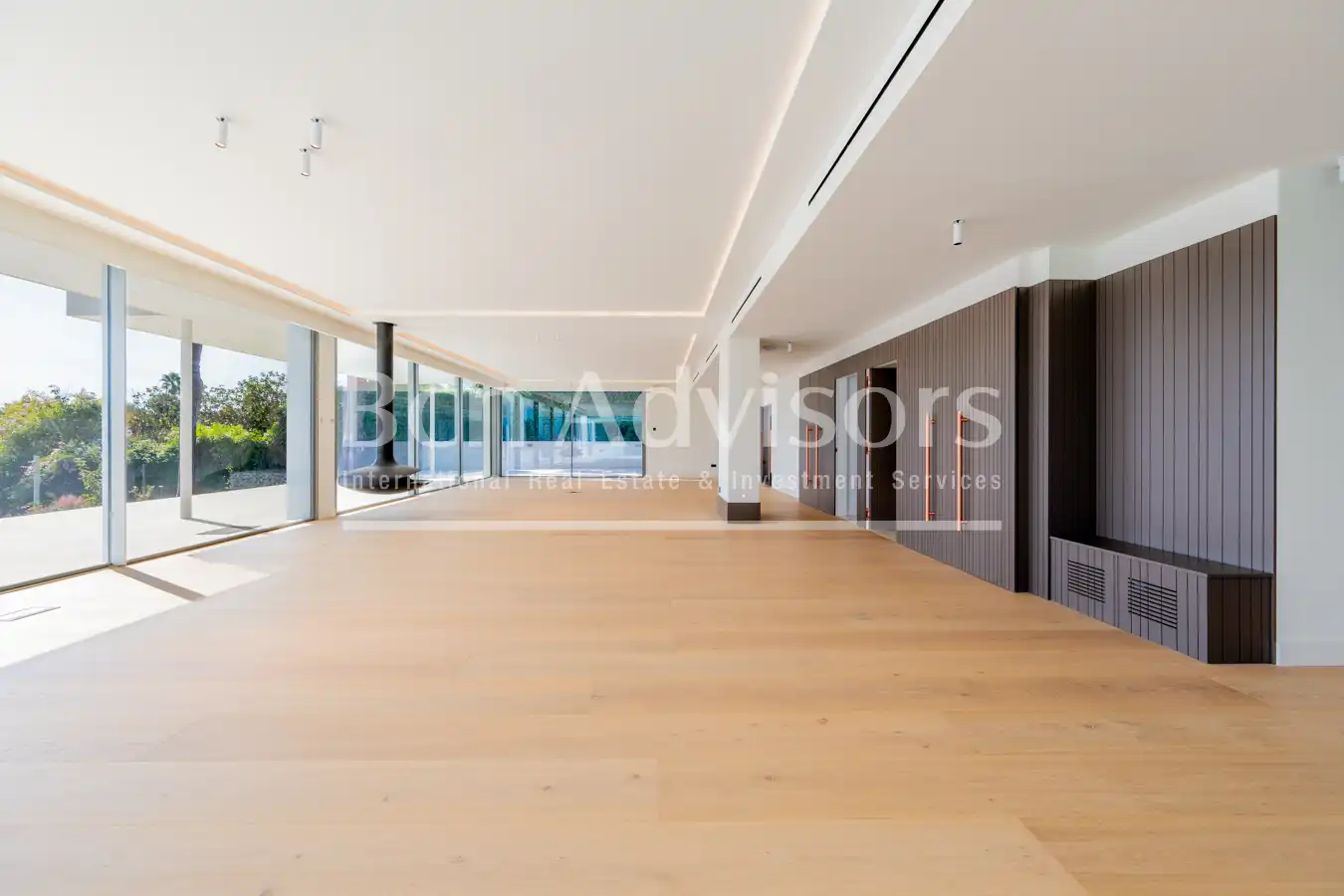 Sala de estar de Casa o chalet en venta en Barcelona con Aire acondicionado, Calefacción y Jardín privado