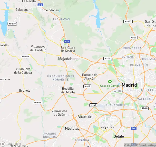 Vista exterior de Piso en venta en Majadahonda