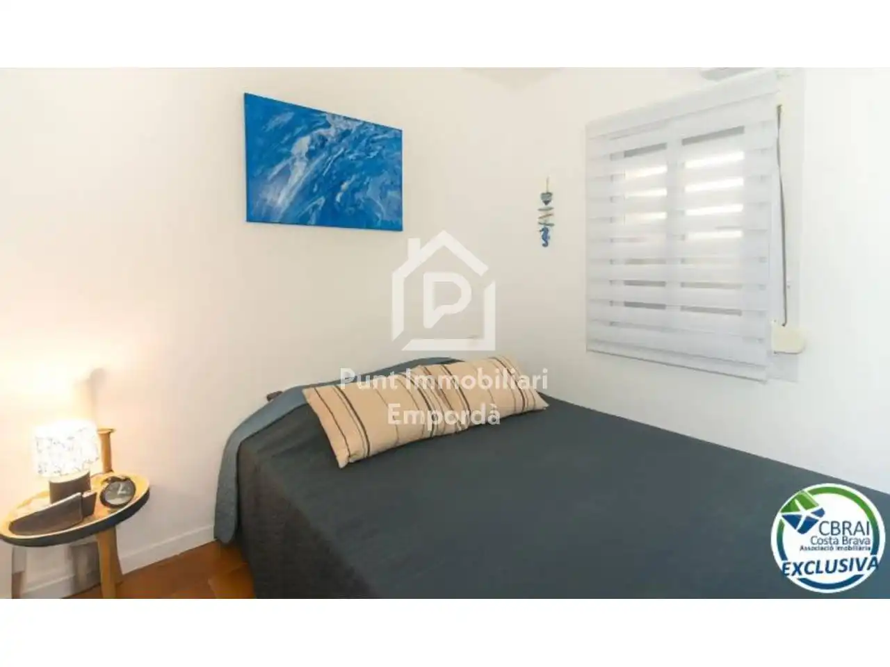Dormitori de Apartament en venda en Empuriabrava amb Aire condicionat, Terrassa i Moblat