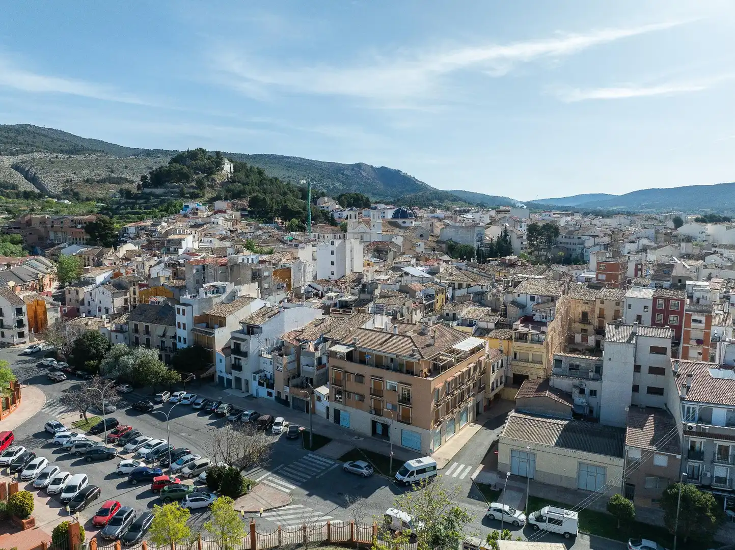 Vista exterior de Casa adosada en venta en Ibi