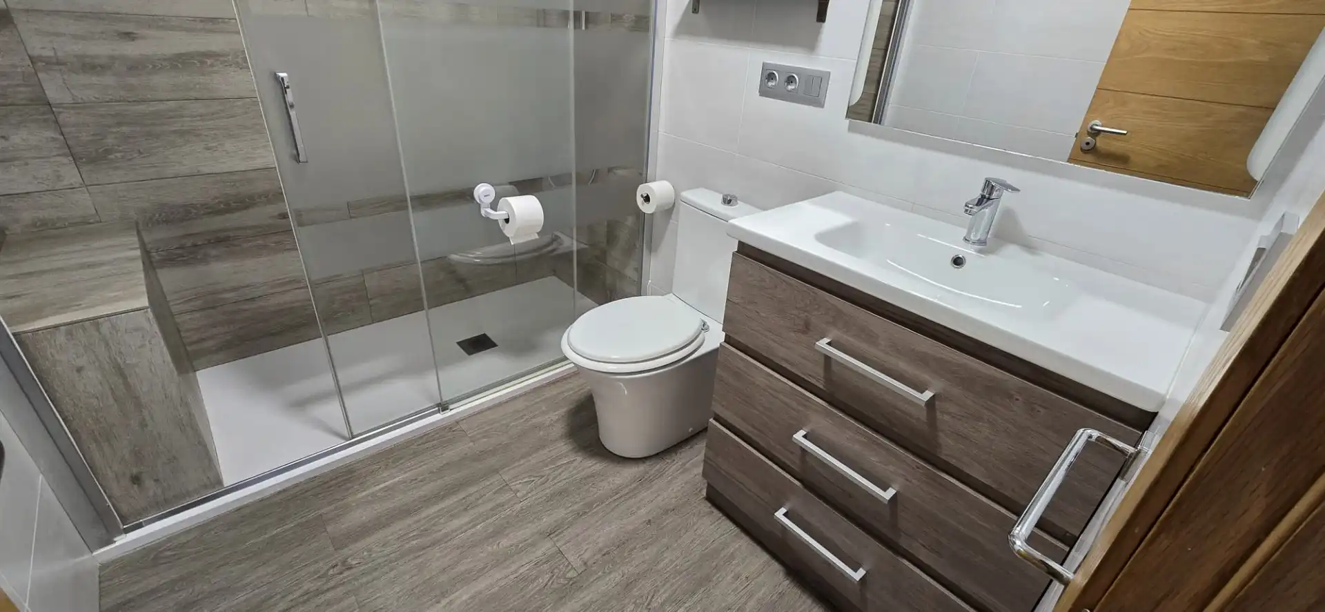 Baño de Apartamento en venta en Dénia con Aire acondicionado, Calefacción y Terraza