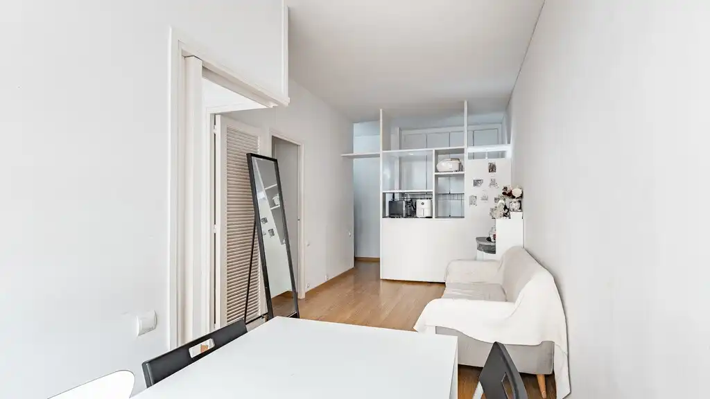 Sala d'estar de Apartament en venda en Sarrià - Sant Gervasi
