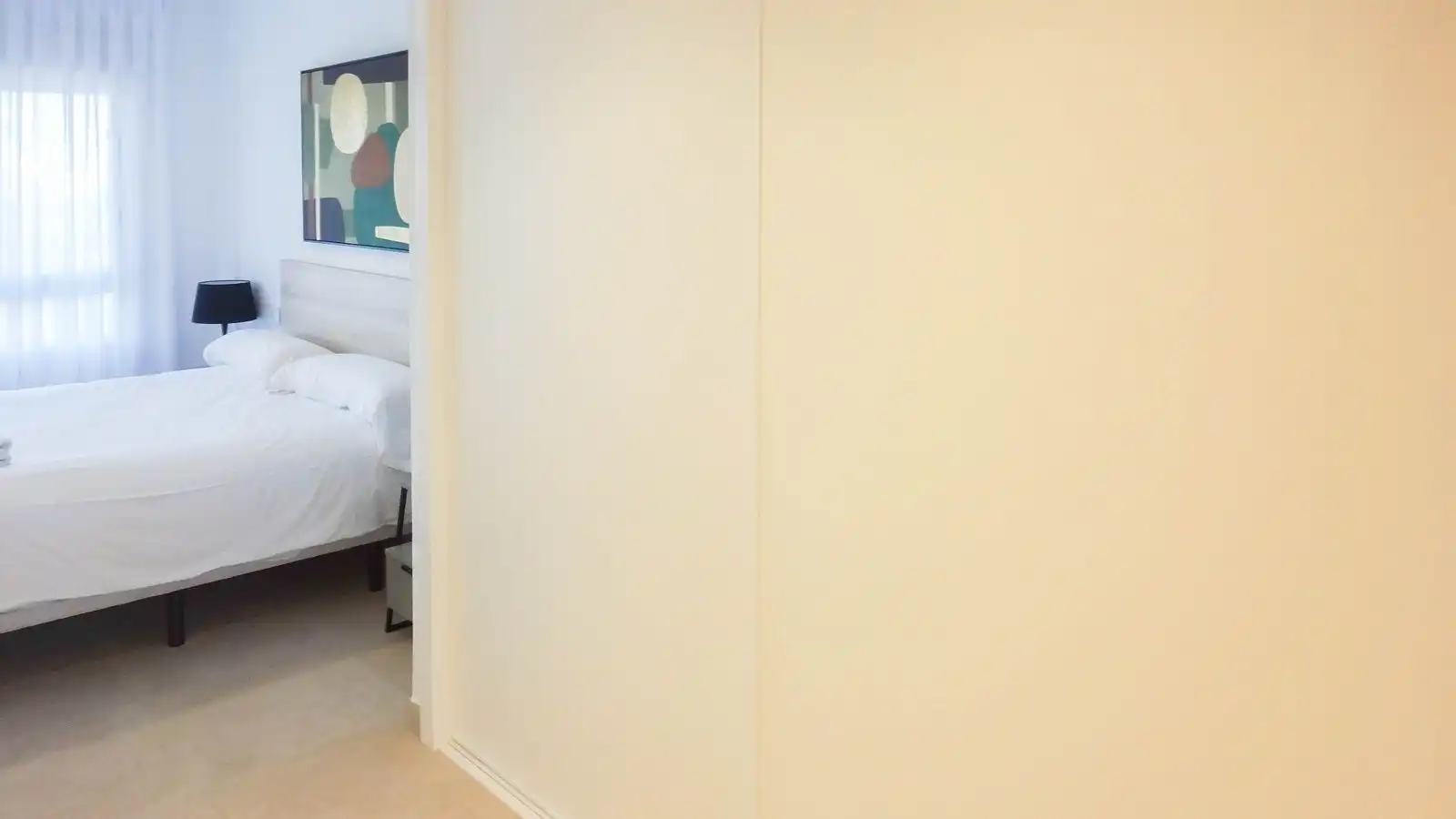 Schlafzimmer von Wohnungen zum Verkauf in Oliva mit Klimaanlage, Heizung und Terrasse