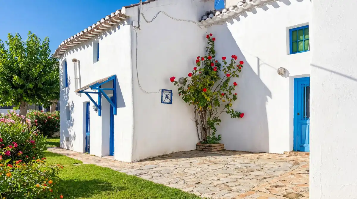 Vista exterior de Finca rústica en venta en Villanueva del Rosario con Aire acondicionado, Terraza y Trastero