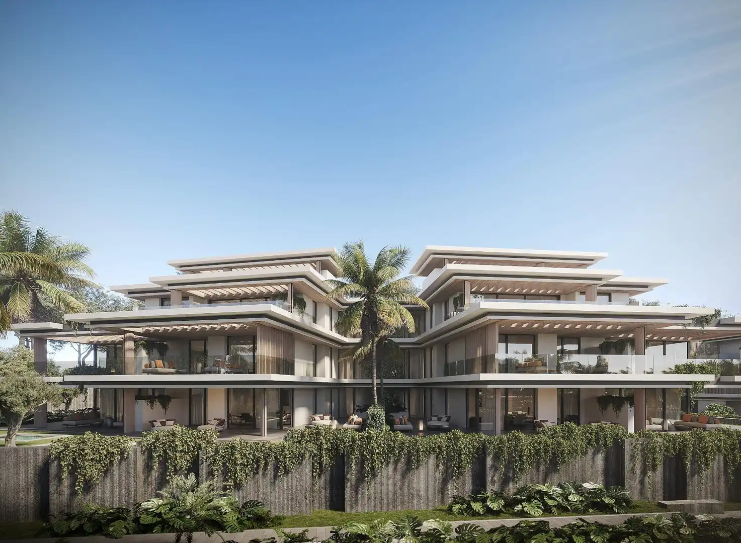 Exterior view of Apartments for sale in Estepona  with Air Conditioner, Heating and Private garden
