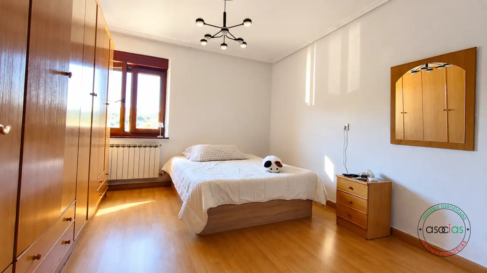 Bedroom of Flat for sale in La Felguera