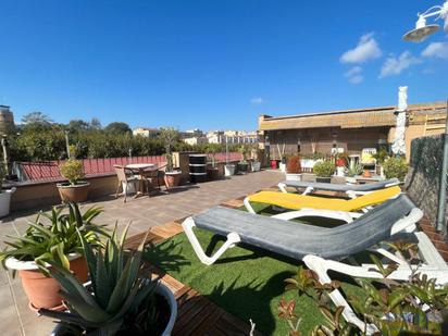 Terrace of Flat for sale in Sant Feliu de Guíxols  with Heating, Parquet flooring and Terrace