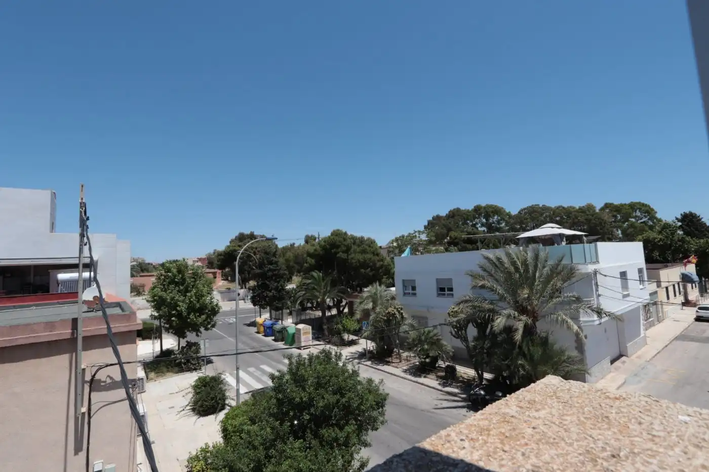 Vista exterior de Casa o chalet en venta en Cartagena con Aire acondicionado, Terraza y Piscina