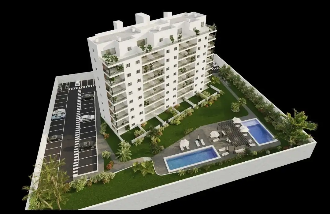 Außenansicht von Wohnung zum Verkauf in Villajoyosa / La Vila Joiosa mit Klimaanlage und Heizung