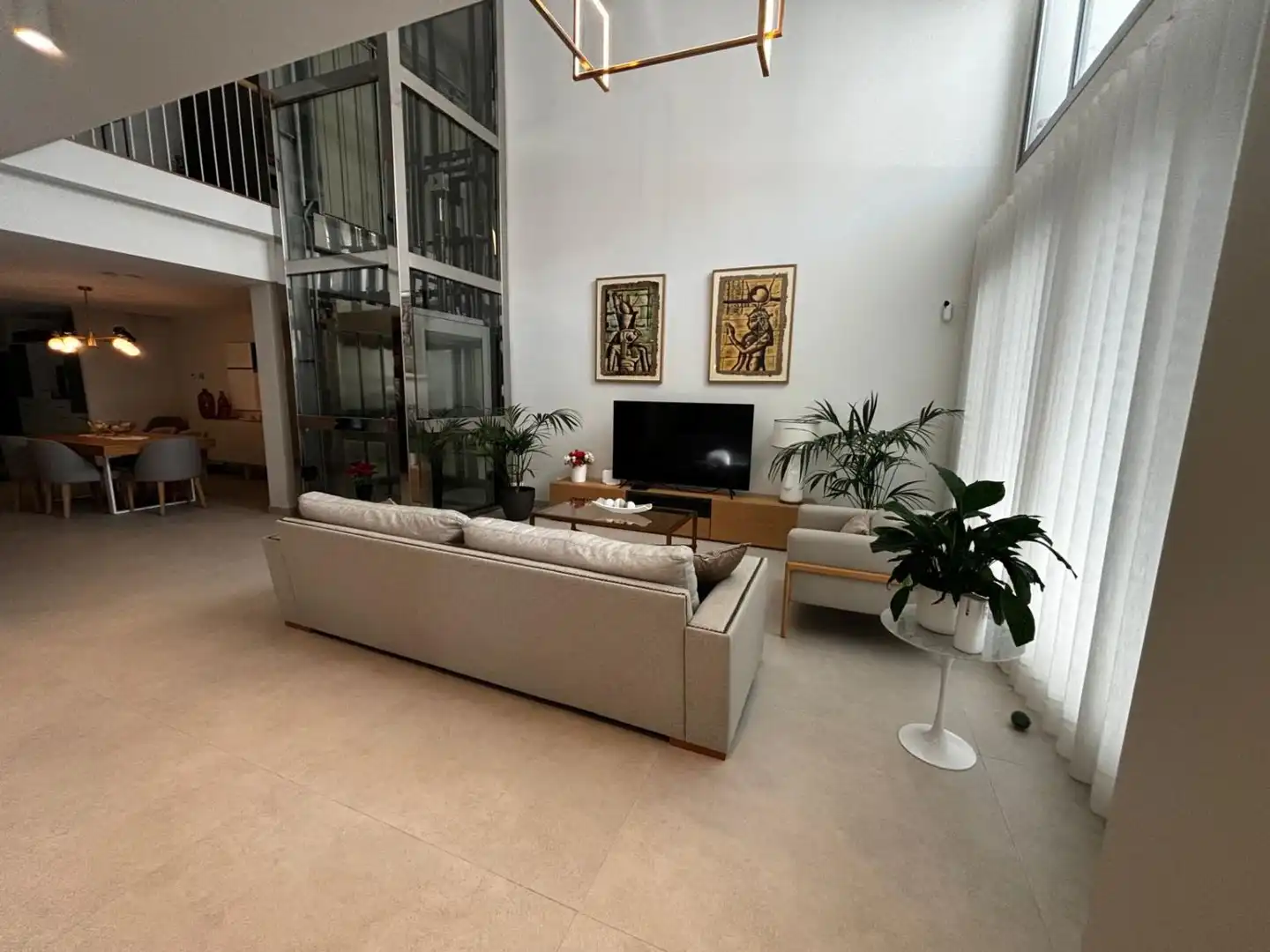 Sala de estar de Casa o chalet en venta en Moncofa con Aire acondicionado, Calefacción y Terraza