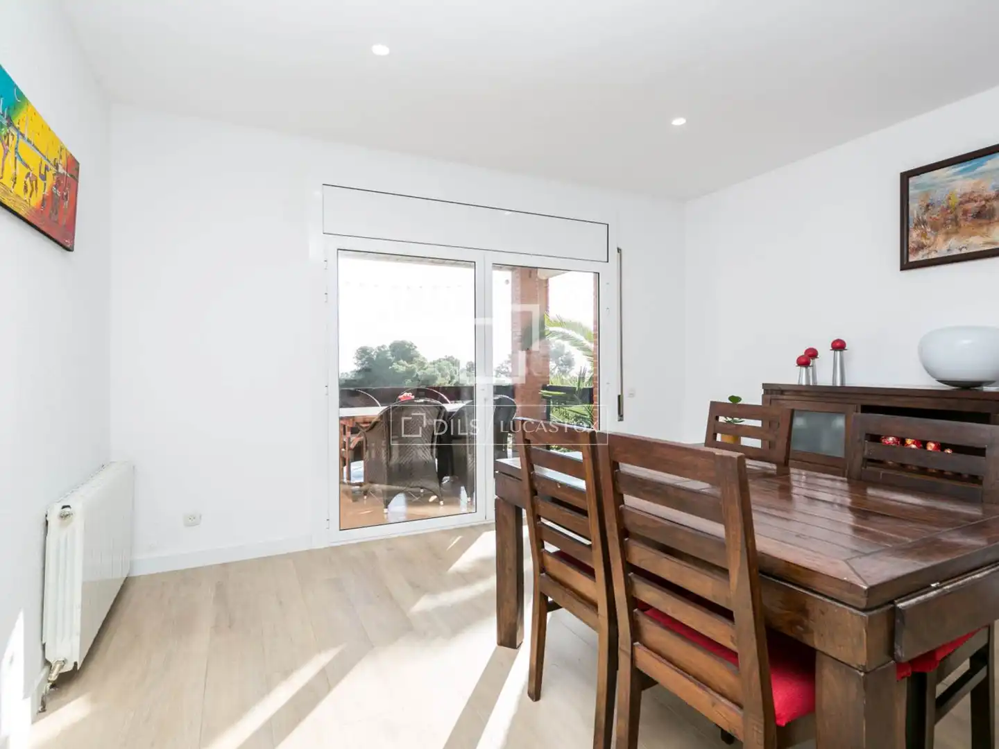 Dining room of Houses for sale in Castelldefels  with Air Conditioner, Private garden and Terrace
