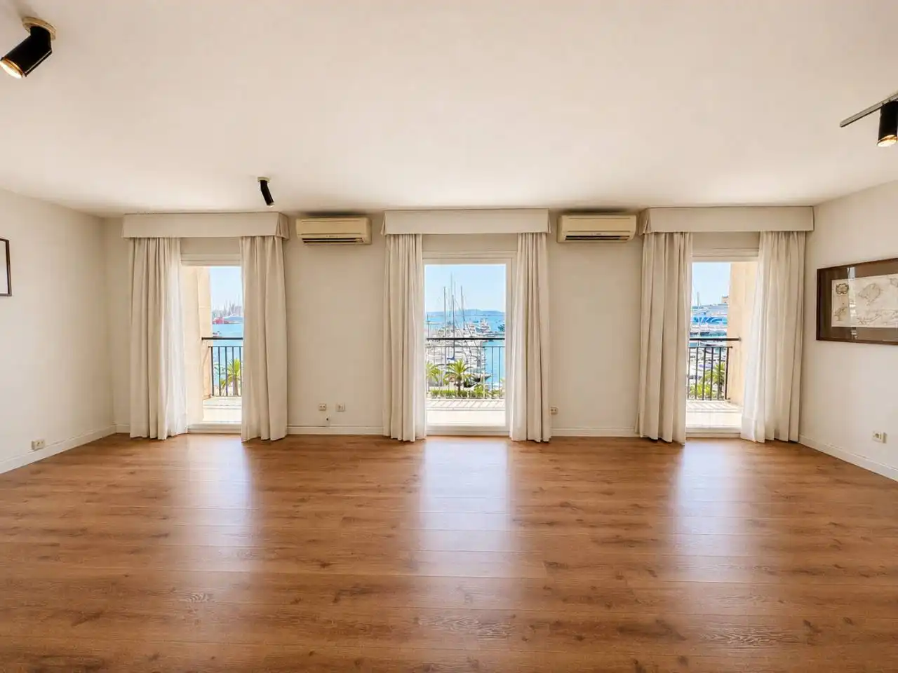 Wohnzimmer von Wohnung zum Verkauf in  Palma de Mallorca mit Klimaanlage, Heizung und Terrasse