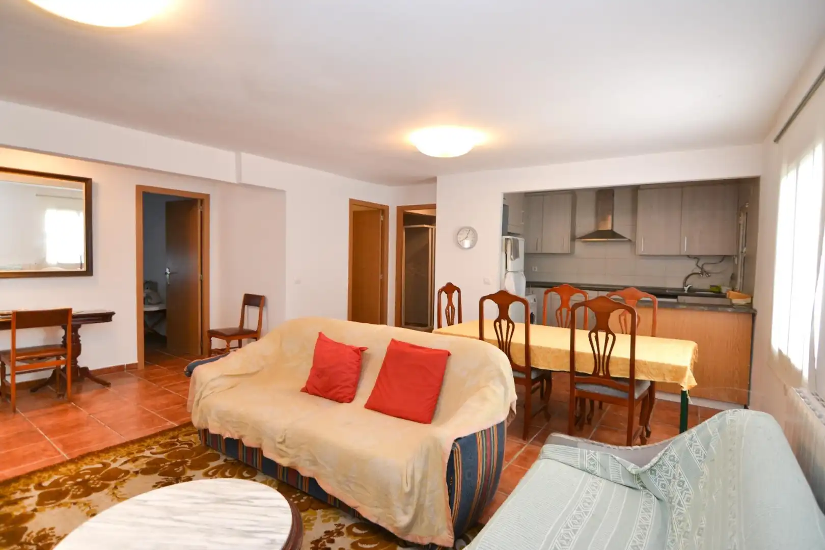 Sala de estar de Casa o chalet en venta en Escalona con Jardín privado, Terraza y Trastero