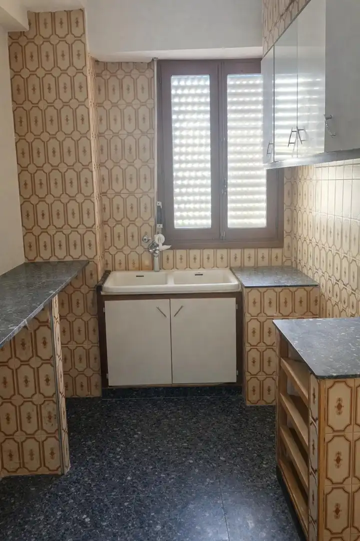 Cocina de Casa adosada en venta en Almansa con Terraza