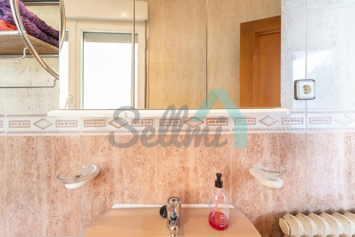 Badezimmer von Wohnung zum Verkauf in Oviedo  mit Heizung, Parkett und Terrasse
