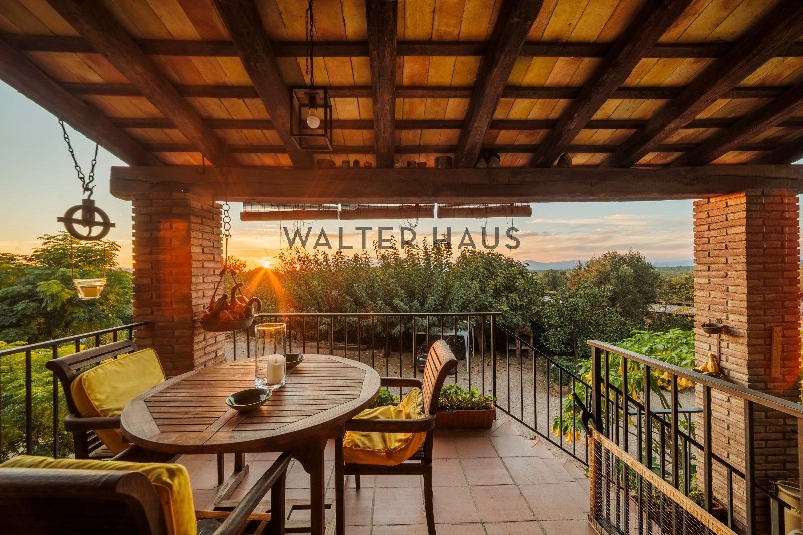 Terrassa de Casa o xalet en venda en Llagostera amb Calefacció, Jardí privat i Terrassa