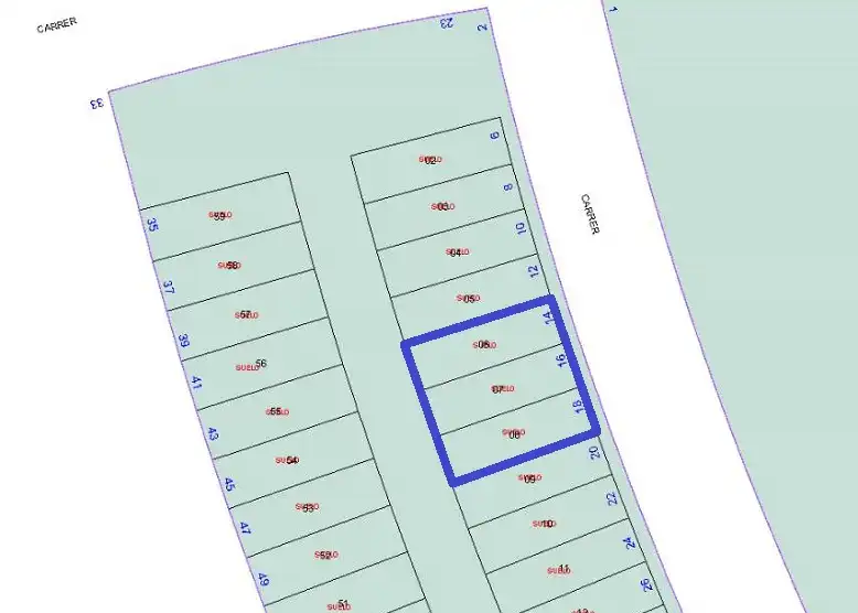Wohnbaugrundstück zum Verkauf in Carrer Italia 16, imagen 2