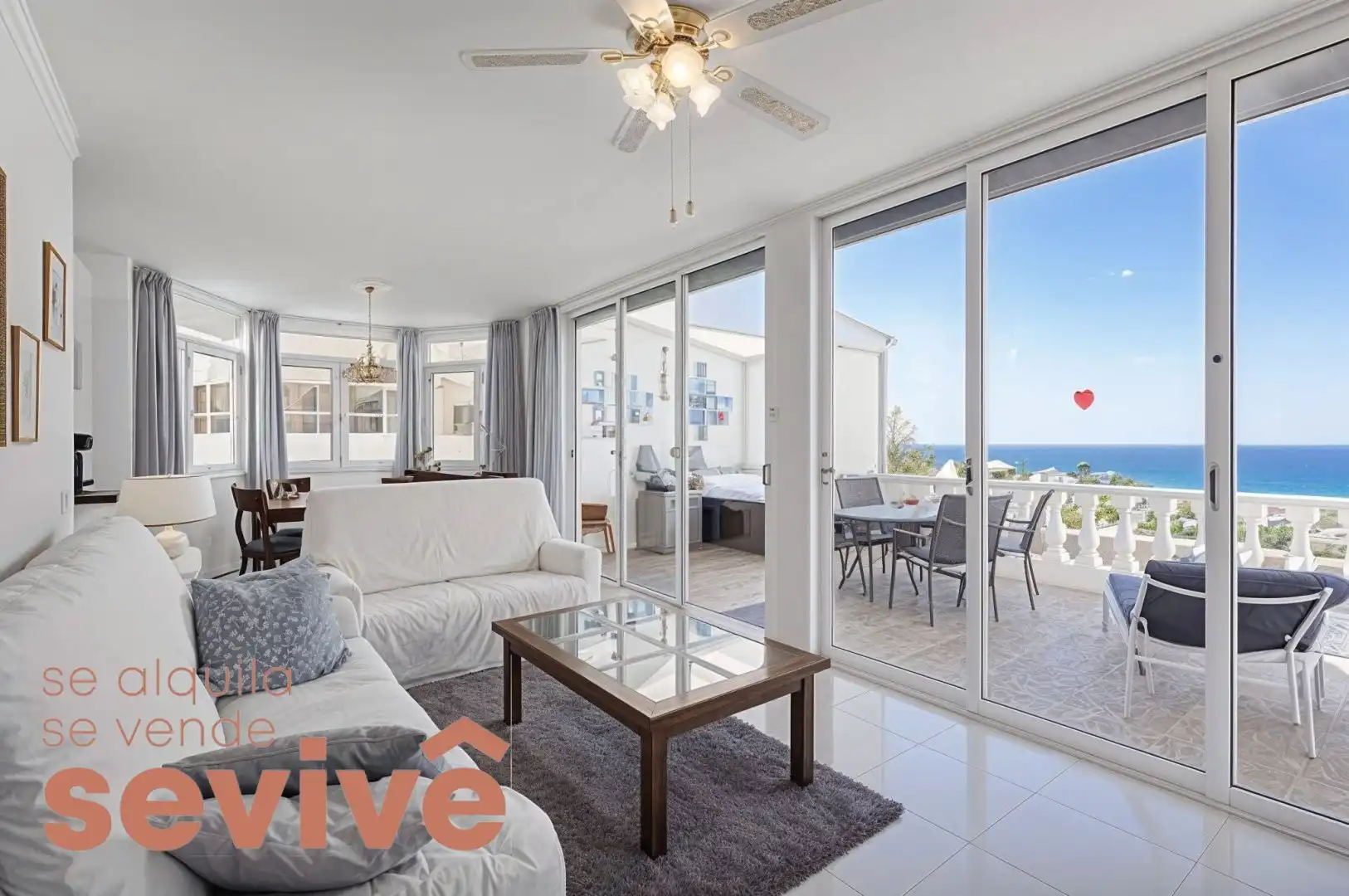 Living room of Flat for sale in Adeje  with Air Conditioner, Terrace and Swimming Pool