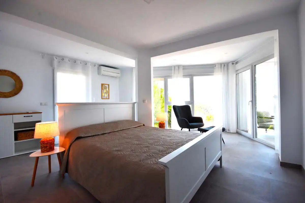 Habitación de Casa o chalet en venta en Calpe / Calp con Aire acondicionado, Jardín privado y Terraza