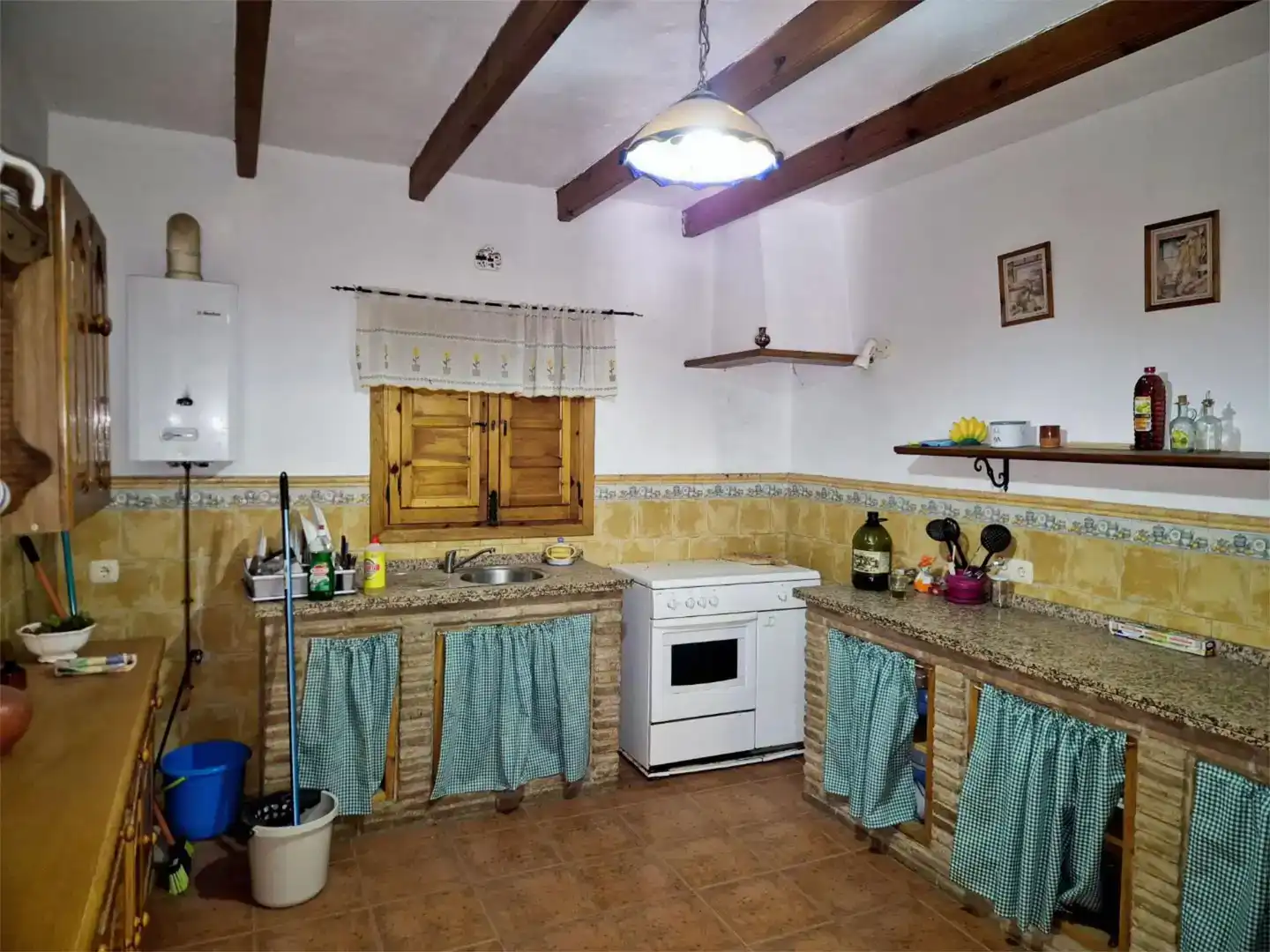 Cocina de Piso en venta en Casarabonela con Aire acondicionado, Trastero y Amueblado