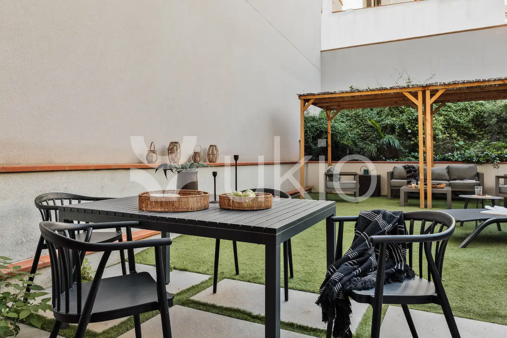Terrasse von Wohnungen zur Miete in Barcelona mit Klimaanlage, Heizung und Terrasse
