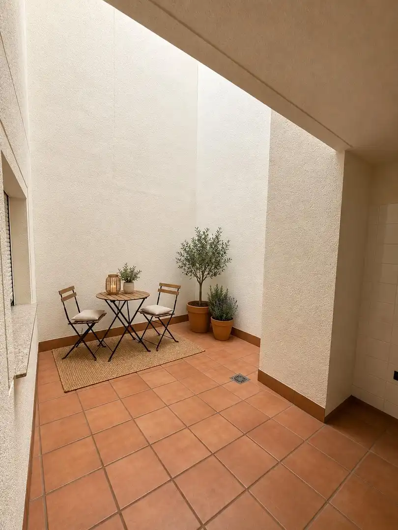 Terrassa de Casa o xalet en venda en La Pinilla - Las Palas
